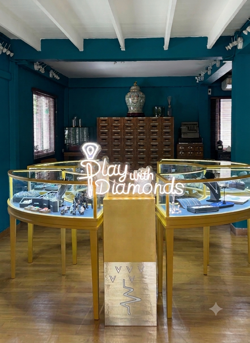 Play with Diamonds boutique in Bangkok